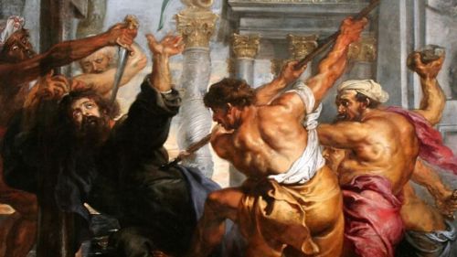 Martyrdom of St Thomas by Peter Paul Rubens (1636)