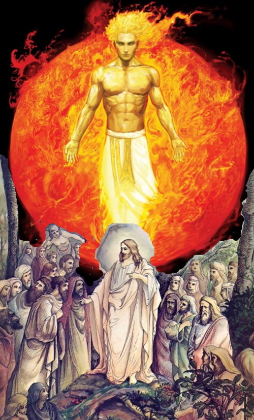 Jesus is Pagan sun god made into Jewish messiah.