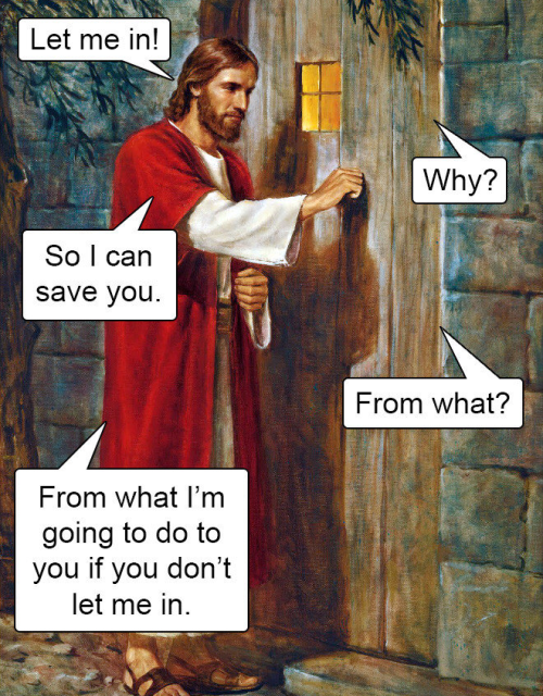 Jesus says what?